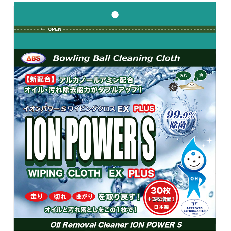 ION POWER S WIPING CLOTH